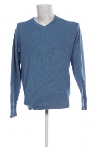 Ανδρικό πουλόβερ Casa Moda, Μέγεθος L, Χρώμα Μπλέ, Τιμή 32,60 €