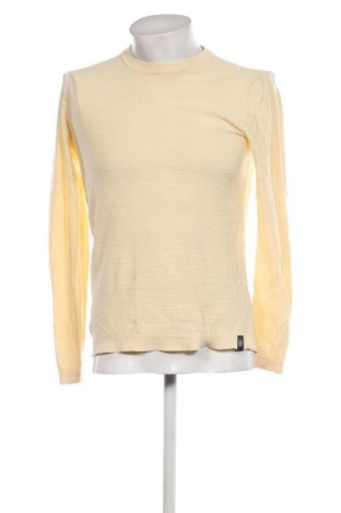 Мъжки пуловер Clockhouse, Размер S, Цвят Жълт, Цена 15,66 лв.