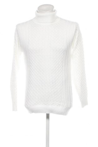 Мъжки пуловер Coofandy, Размер M, Цвят Бял, Цена 24,84 лв.