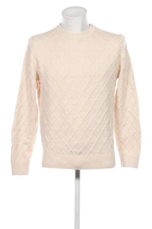Мъжки пуловер Dressmann, Размер M, Цвят Бежов, Цена 39,27 лв.