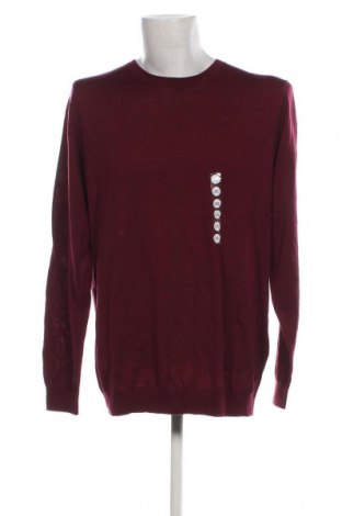 Herrenpullover Dressmann, Größe XXL, Farbe Rot, Preis 18,99 €