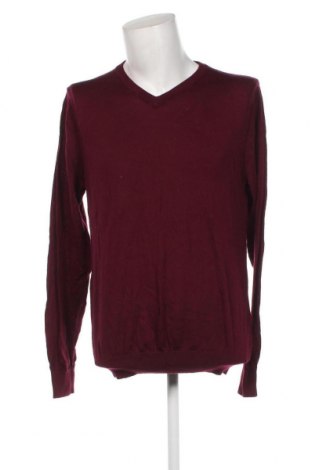Мъжки пуловер Dressmann, Размер XL, Цвят Червен, Цена 22,10 лв.