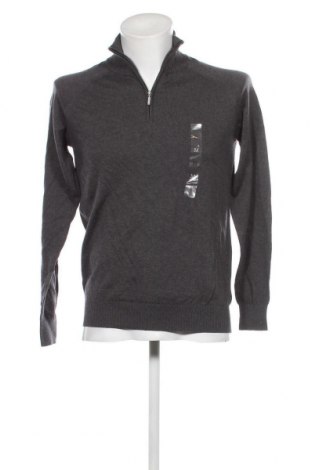 Ανδρικό πουλόβερ Dressmann, Μέγεθος M, Χρώμα Γκρί, Τιμή 11,36 €