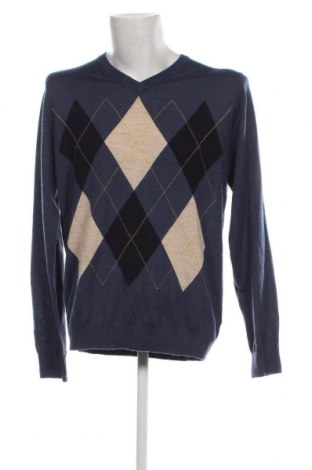 Мъжки пуловер Dressmann, Размер XL, Цвят Син, Цена 19,04 лв.
