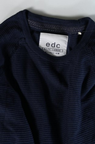 Pánsky sveter  Edc By Esprit, Veľkosť L, Farba Modrá, Cena  10,80 €