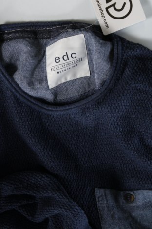 Ανδρικό πουλόβερ Edc By Esprit, Μέγεθος XL, Χρώμα Μπλέ, Τιμή 13,04 €