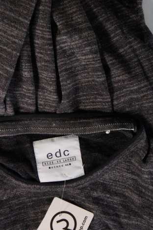 Мъжки пуловер Edc By Esprit, Размер XXL, Цвят Сив, Цена 21,08 лв.