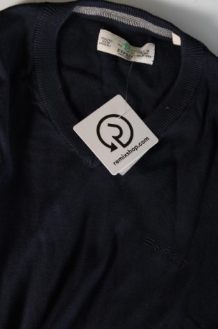 Ανδρικό πουλόβερ Esprit, Μέγεθος L, Χρώμα Μπλέ, Τιμή 21,03 €
