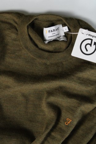 Мъжки пуловер Farah, Размер L, Цвят Зелен, Цена 55,80 лв.
