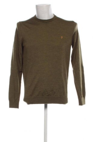 Ανδρικό πουλόβερ Farah, Μέγεθος L, Χρώμα Πράσινο, Τιμή 34,52 €