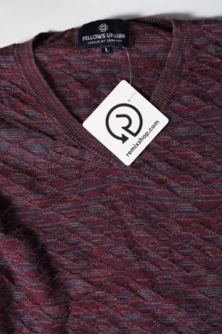 Мъжки пуловер Fellows United, Размер L, Цвят Многоцветен, Цена 18,02 лв.
