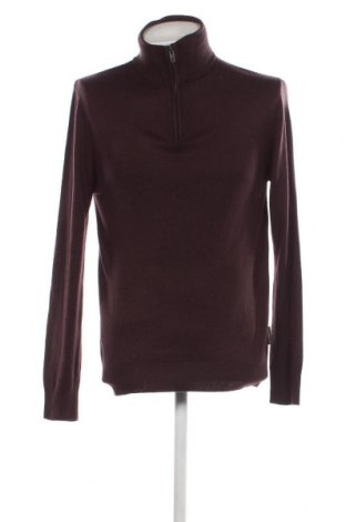 Мъжки пуловер French Connection, Размер L, Цвят Кафяв, Цена 43,36 лв.