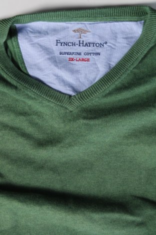 Pulover de bărbați Fynch-Hatton, Mărime XXL, Culoare Verde, Preț 112,17 Lei