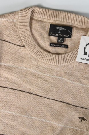 Herrenpullover Fynch-Hatton, Größe M, Farbe Beige, Preis 38,83 €