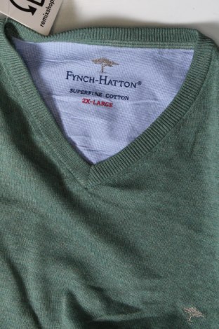 Мъжки пуловер Fynch-Hatton, Размер XXL, Цвят Зелен, Цена 62,00 лв.