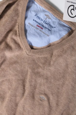 Ανδρικό πουλόβερ Fynch-Hatton, Μέγεθος M, Χρώμα Καφέ, Τιμή 34,52 €