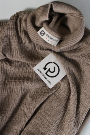 Мъжки пуловер Gabbiano, Размер L, Цвят Бежов, Цена 39,27 лв.