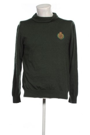 Ανδρικό πουλόβερ Gant, Μέγεθος L, Χρώμα Πράσινο, Τιμή 47,32 €