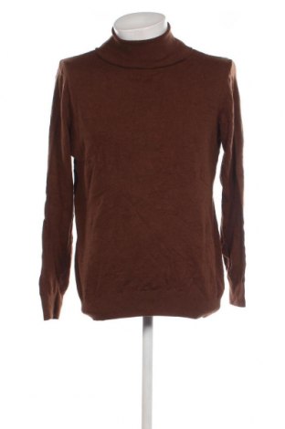 Мъжки пуловер H&M, Размер L, Цвят Кафяв, Цена 15,37 лв.