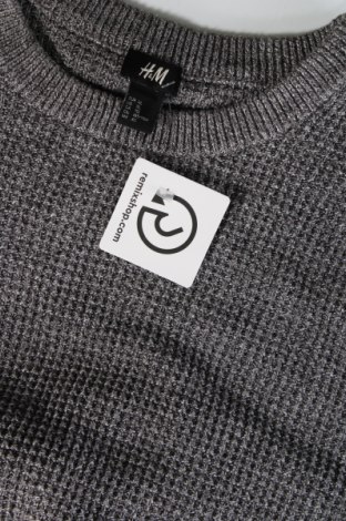 Мъжки пуловер H&M, Размер XL, Цвят Сив, Цена 17,98 лв.
