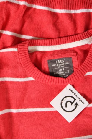 Ανδρικό πουλόβερ H&M L.O.G.G., Μέγεθος M, Χρώμα Κόκκινο, Τιμή 10,23 €