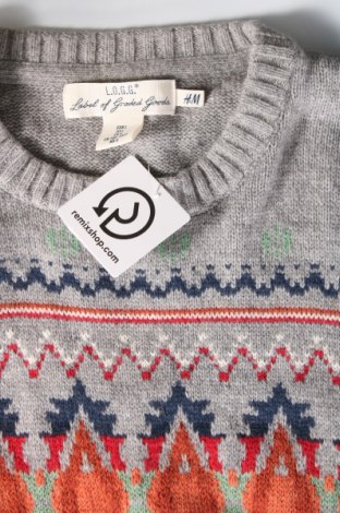 Pánsky sveter  H&M L.O.G.G., Veľkosť L, Farba Sivá, Cena  8,71 €