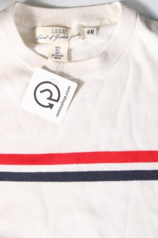 Pánsky sveter  H&M L.O.G.G., Veľkosť S, Farba Biela, Cena  8,38 €