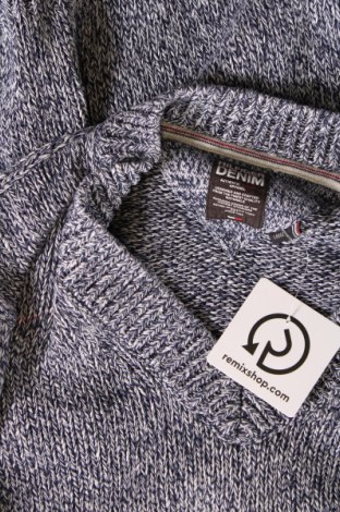 Мъжки пуловер Hilfiger Denim, Размер L, Цвят Син, Цена 81,60 лв.