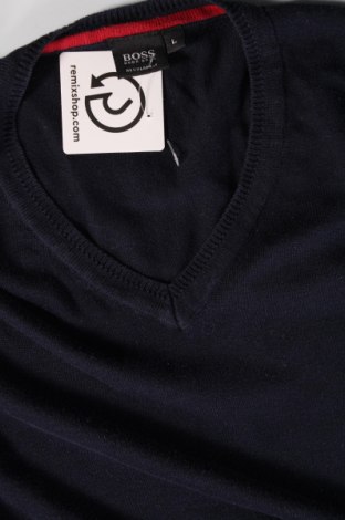 Ανδρικό πουλόβερ Hugo Boss, Μέγεθος L, Χρώμα Μπλέ, Τιμή 52,54 €