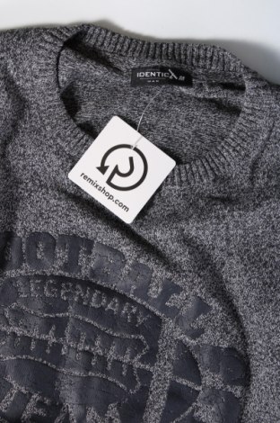Мъжки пуловер Identic, Размер M, Цвят Сив, Цена 15,66 лв.