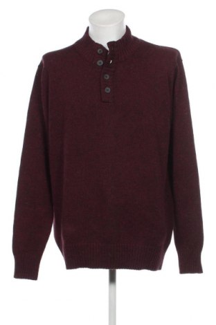 Ανδρικό πουλόβερ Identic, Μέγεθος XXL, Χρώμα Κόκκινο, Τιμή 10,58 €