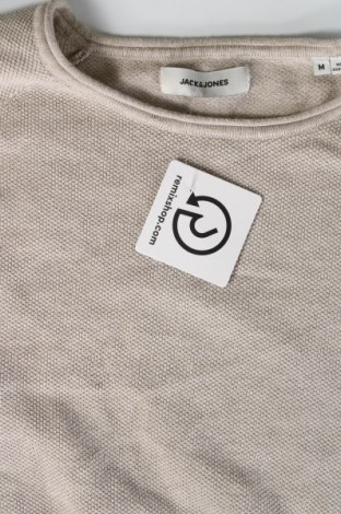 Ανδρικό πουλόβερ Jack & Jones, Μέγεθος M, Χρώμα  Μπέζ, Τιμή 12,17 €