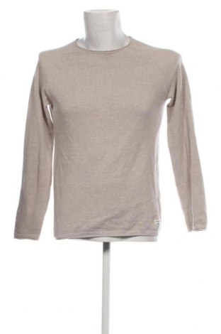 Ανδρικό πουλόβερ Jack & Jones, Μέγεθος M, Χρώμα  Μπέζ, Τιμή 12,93 €