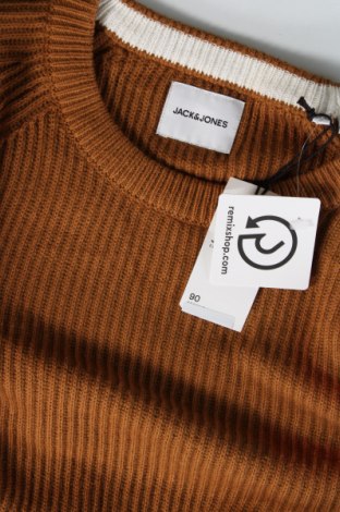 Ανδρικό πουλόβερ Jack & Jones, Μέγεθος L, Χρώμα Καφέ, Τιμή 34,29 €