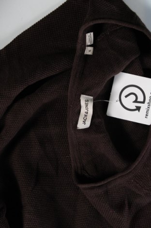 Ανδρικό πουλόβερ Jack & Jones, Μέγεθος L, Χρώμα Καφέ, Τιμή 15,72 €