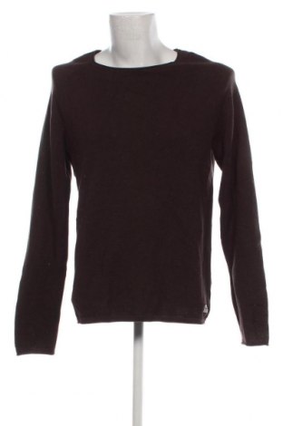 Мъжки пуловер Jack & Jones, Размер L, Цвят Кафяв, Цена 21,73 лв.