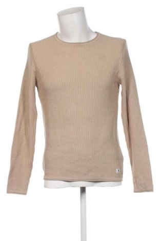 Herrenpullover Jack & Jones PREMIUM, Größe M, Farbe Beige, Preis 8,49 €