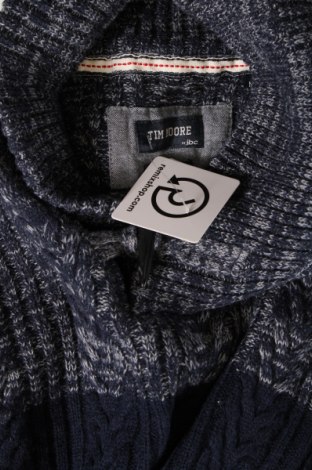 Ανδρικό πουλόβερ Jbc, Μέγεθος M, Χρώμα Μπλέ, Τιμή 9,15 €