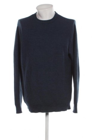 Мъжки пуловер Jean Carriere, Размер L, Цвят Син, Цена 17,60 лв.