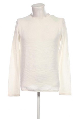 Мъжки пуловер Jean Pascale, Размер L, Цвят Бял, Цена 27,14 лв.
