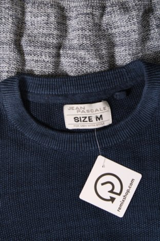 Мъжки пуловер Jean Pascale, Размер M, Цвят Син, Цена 29,00 лв.