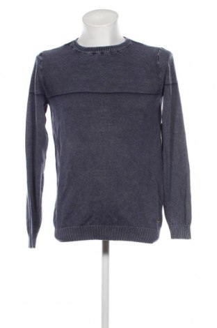 Ανδρικό πουλόβερ Jean Pascale, Μέγεθος M, Χρώμα Μπλέ, Τιμή 8,61 €