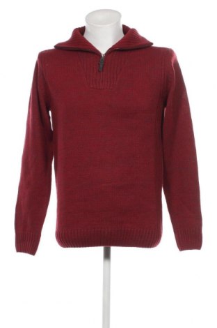 Ανδρικό πουλόβερ Jean Pascale, Μέγεθος L, Χρώμα Κόκκινο, Τιμή 10,05 €