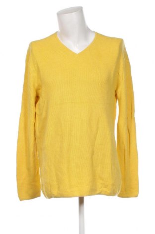 Ανδρικό πουλόβερ Johann Konen, Μέγεθος XXL, Χρώμα Κίτρινο, Τιμή 23,01 €