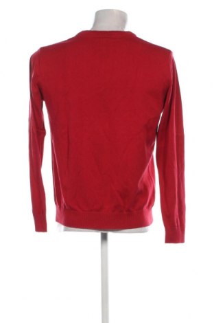 Herrenpullover John Cabot, Größe L, Farbe Rot, Preis 12,51 €