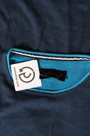Ανδρικό πουλόβερ John Devin, Μέγεθος S, Χρώμα Μπλέ, Τιμή 8,61 €