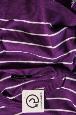 Мъжки пуловер John Devin, Размер L, Цвят Лилав, Цена 17,98 лв.