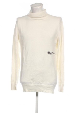 Ανδρικό πουλόβερ Karl Lagerfeld, Μέγεθος XL, Χρώμα Λευκό, Τιμή 98,20 €