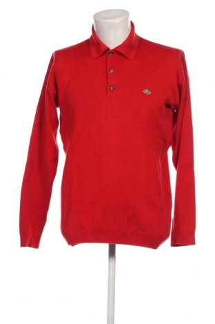 Herrenpullover Lacoste, Größe M, Farbe Rot, Preis € 49,00