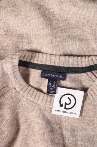 Herrenpullover Land's End, Größe XL, Farbe Beige, Preis 13,96 €